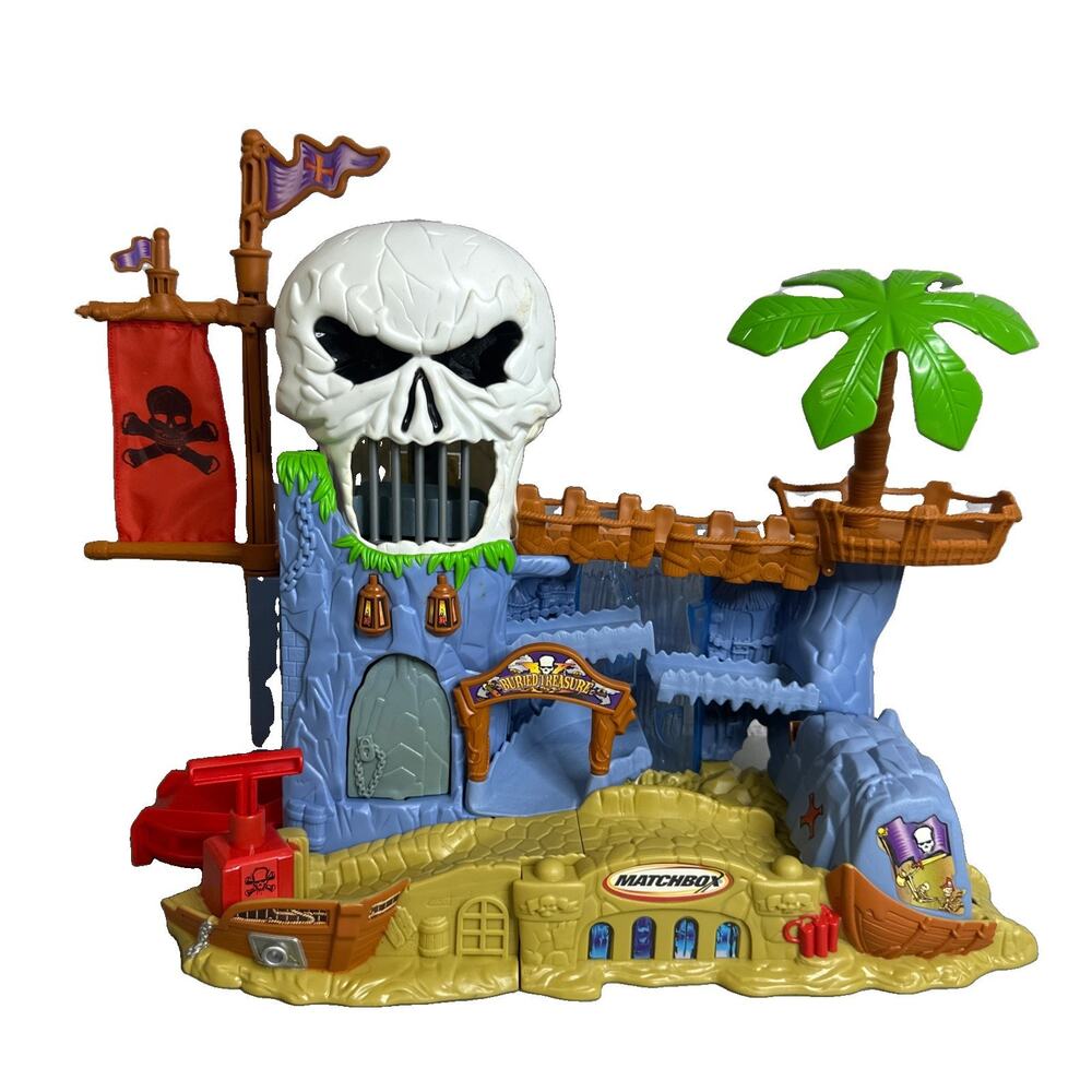 Matchbox Buried Treasure Play Set 2004 Mattel G3711 Parts and Pieces Incomplete